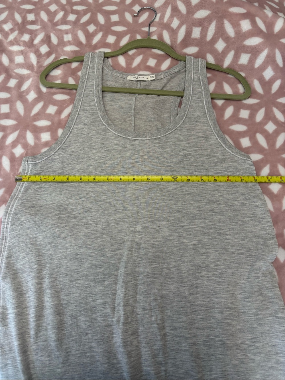 rag & bone Gray Ribbed Tank Dress - Picture 5 of 5